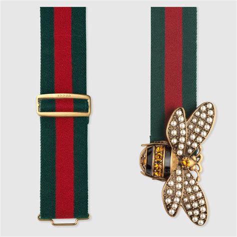 gucci belt with small bee|gucci belt transparent.